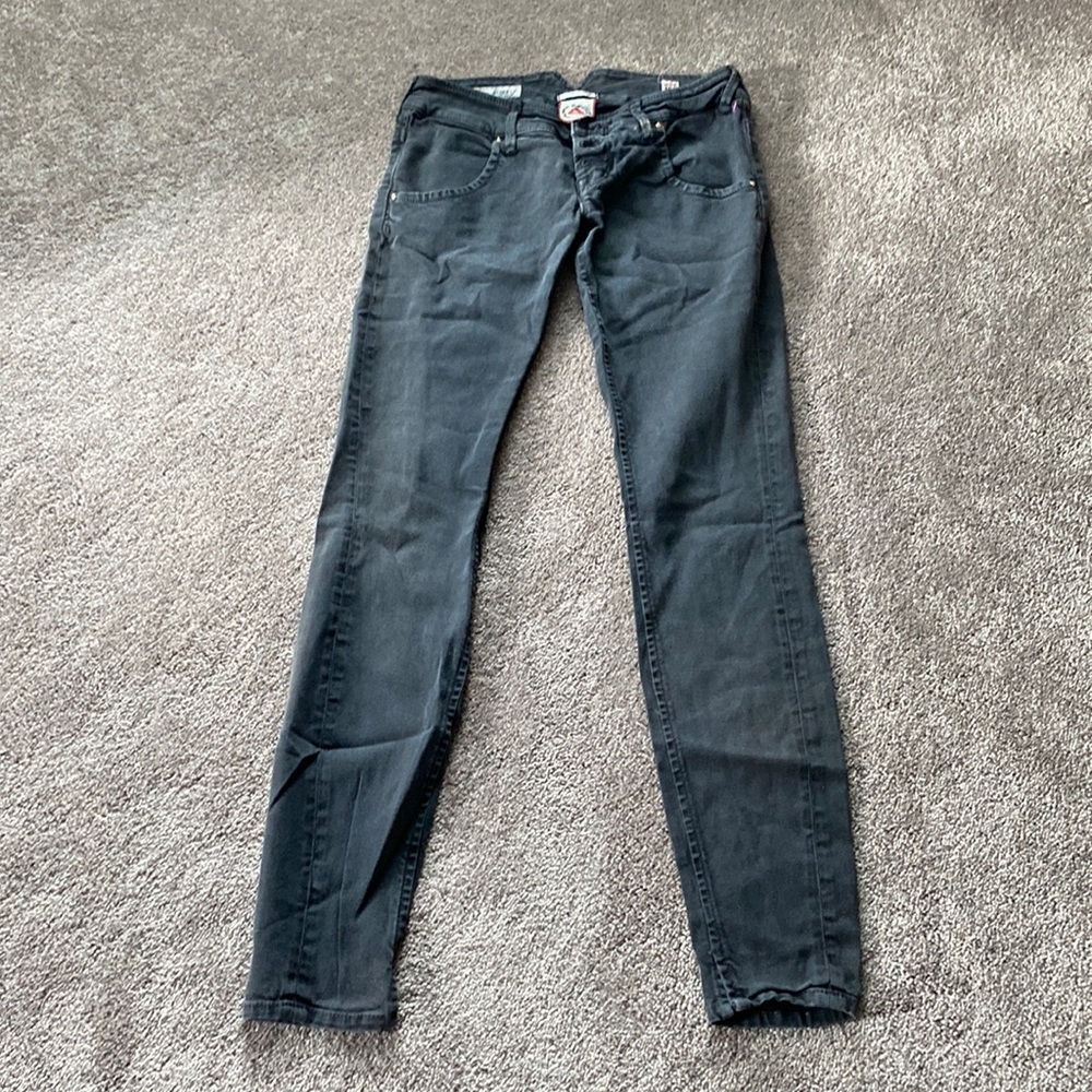 Cycle Charcoal Gray Skinny Jeans SIZE 28
